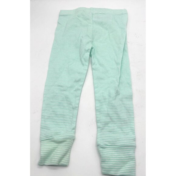 Carters Mint Green Striped Toddler Pajama Pants, 18M - Picture 5 of 6